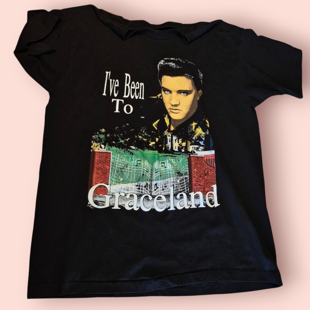 Vintage 90s Elvis Tee 2X